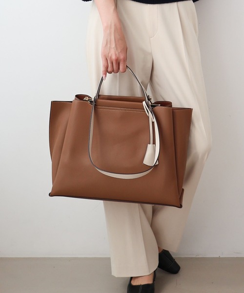 【新品】MIAN/LILY / 横型A4トートバッグ LILY / 横型A4トートバッグ（トートバッグ）｜MIAN （ミアン）の