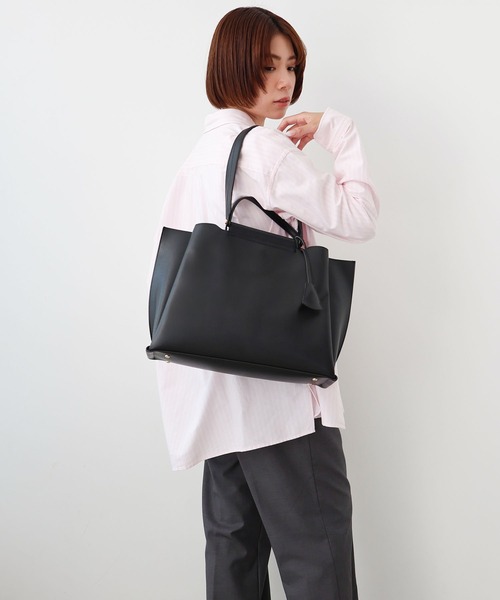【新品】MIAN/LILY / 横型A4トートバッグ セール】LILY / 軽量横型A4トートバッグ（トートバッグ）｜MIAN