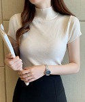 tシャツ レディース きれいめフレンチスリーブ...の詳細画像5