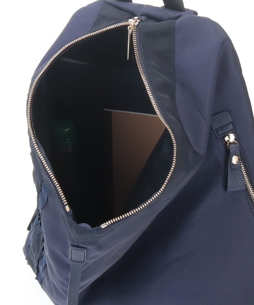 LANVIN en Bleu デイバック リュック ミエル パスケース付