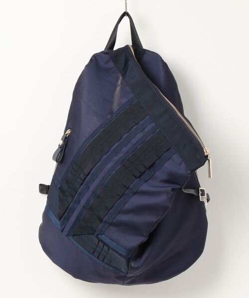 LANVIN en Bleu デイバック リュック ミエル パスケース付
