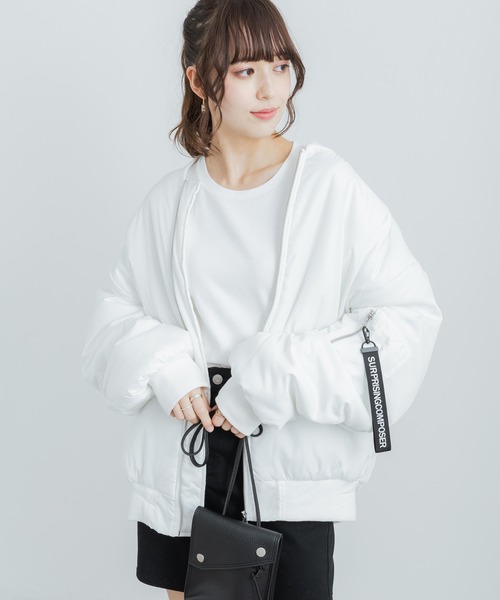 JOURNAL STANDARD MA-1 ドロップショルダーオーバーサイズ Rocky Monroe（ロッキーモンロー）の「オーバーサイズ MA-1