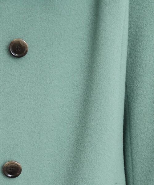 アウター 【正統派！美シルエット】スタンドカラーロングコート 正統派！美シルエット