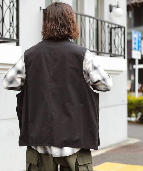 WEGO ベスト ジレ WEGO/ハンティングベスト メンズ レディース