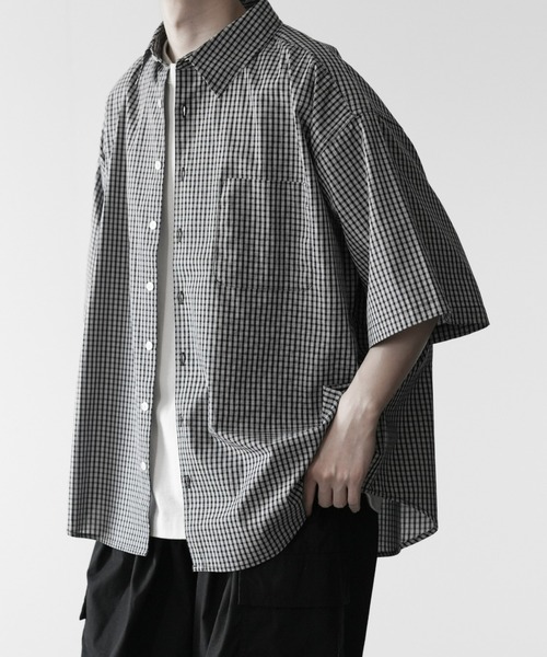 RUUBON シャツ 「RUUBON」half sleeve broad shirt / ハーフスリーブ
