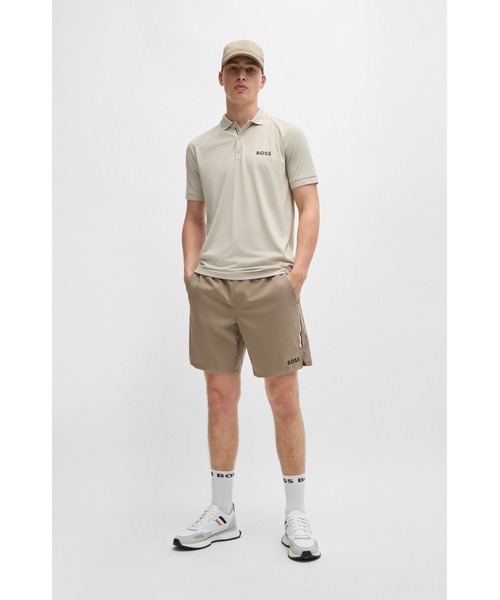 BOSS（HUGO BOSS） スニーカー ミックスマテリアル シグネチャー