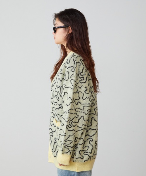 MIOSMOKEY カーディガン MIOSMOKEY/ミオズモーキー JQ KNIT CARDIGAN