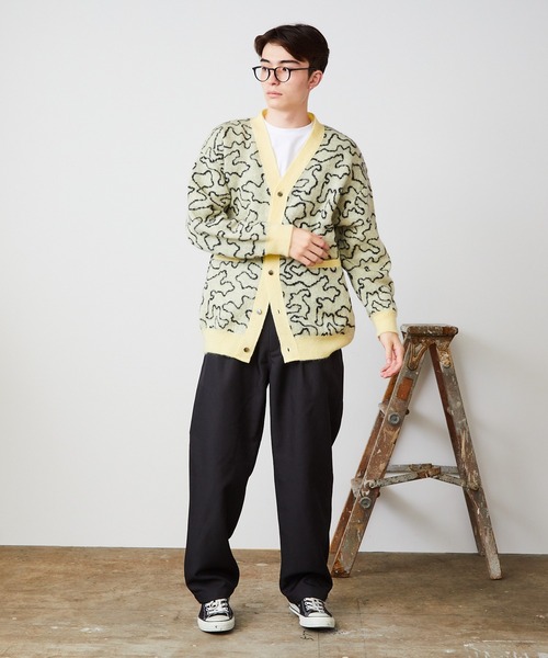 MIOSMOKEY カーディガン MIOSMOKEY/ミオズモーキー JQ KNIT CARDIGAN 