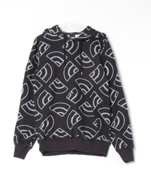 ザノースフェイス　プリント　パーカー　プルオーバー　NORTH FACE L THE NORTH FACE ザ ノースフェイス パーカー BOX NSE PULL OVER