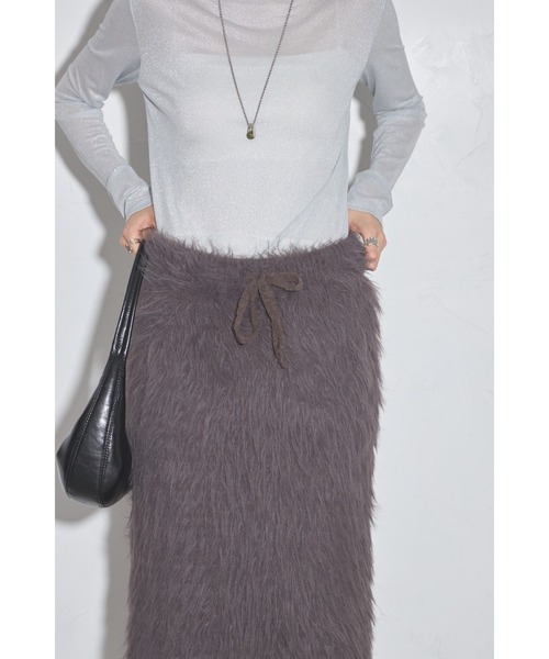 leimn スカート シャギーニットスカート : ZOZOTOWN Yahoo!店 - 通販