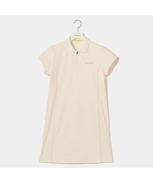 VIVA HEART ワンピース 「VIVA HEART/GOLF」ストレッチスムース