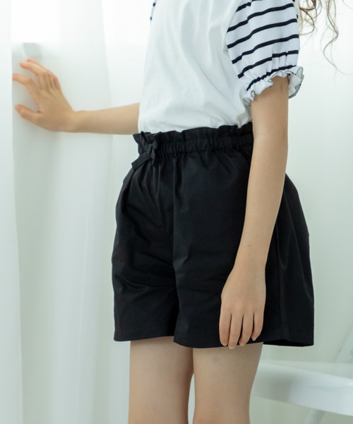 pairmanon（ペアマノン） パンツ ウエストリボン ショートパンツ