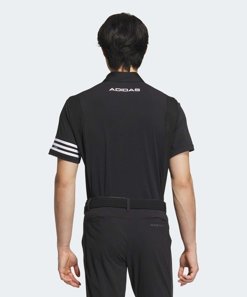 セール】3ストライプス メッシュベントポロ【adidas Golf