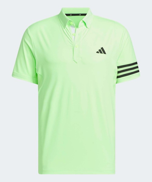 adidas ポロシャツ 3ストライプス メッシュベントポロ「adidas