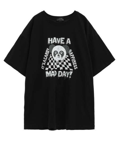 マンウィズ candy stripper Tシャツ M グッズ MAN WITH A MISSIONとのコラボTシャツをリリース決定！ / CANDY