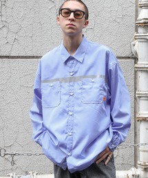 シャツ 「RED KAP」リフレクター/ストライプバルーンルーズシャツ メンズ｜ZOZOTOWN Yahoo!店