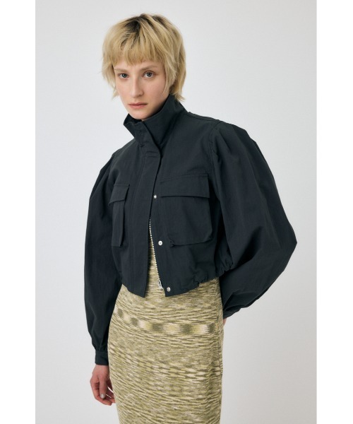 美品✨BEARDSLEY 後ろプリントニット ドット ツイード 黒 ゆったり