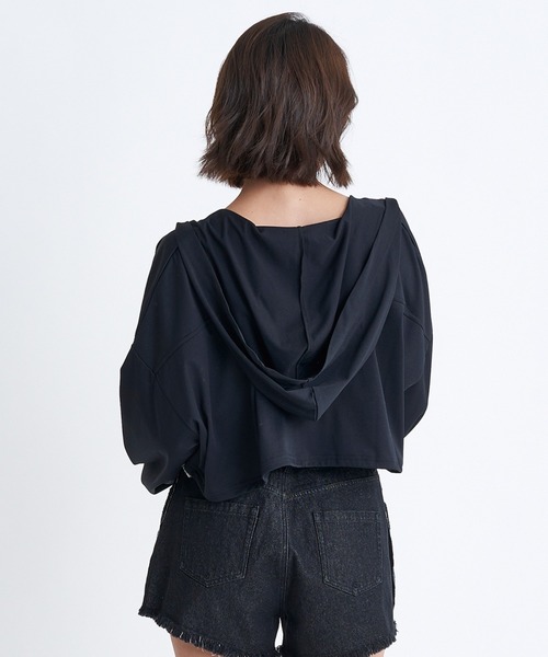 ロキシー ROXY PLAYA CROPPED （ブラック） ROXY/ロキシー レディース 長袖 ジップアップ ラッシュガード