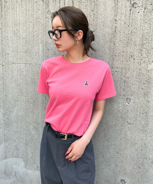 AW139 T シャツ&ワッペン ALAND tシャツ 「UNISEX」ALAND／ALOGOワッペンT レディース