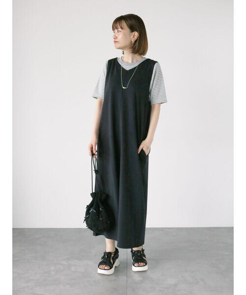 Lugnoncure tシャツ ハニカム柄カットジャカードトップス