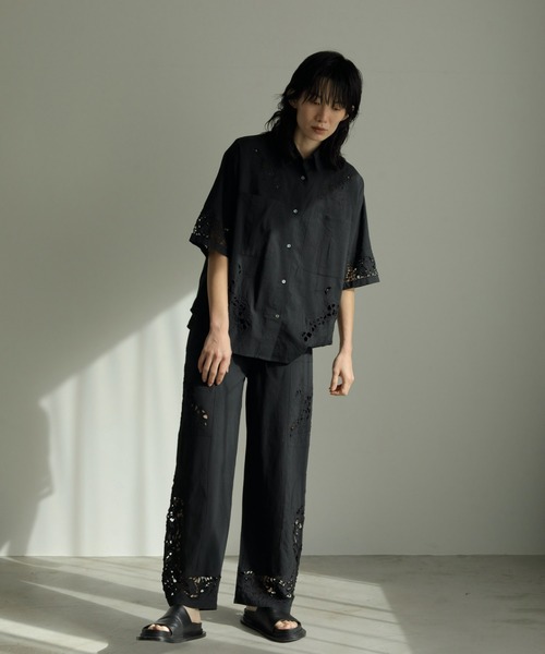 anuke パンツ Cutwork Lace Pants レディース : ZOZOTOWN Yahoo