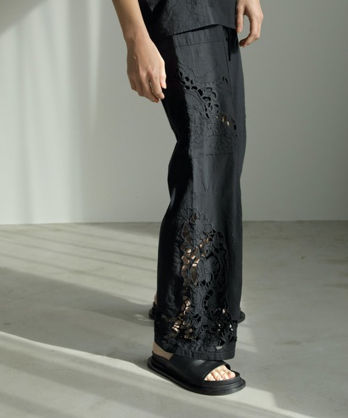 新品未使用‼︎ANUKE (アンヌーク）Cutwork Lace Pants anuke パンツ Cutwork Lace Pants レディース : ZOZOTOWN Yahoo