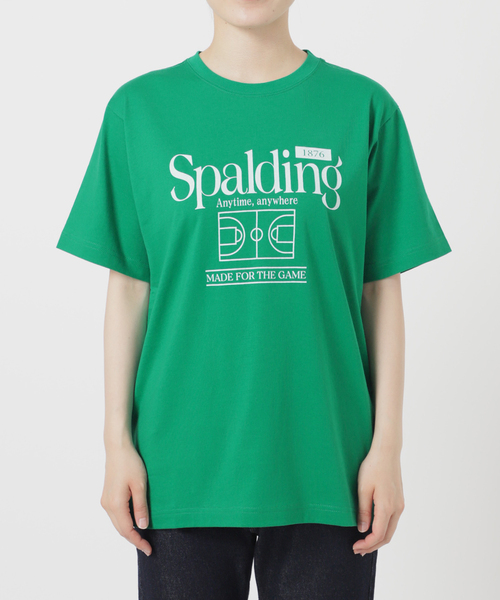 SLOBE IENA tシャツ Tシャツ SPALDING/スポルディング SLOBE別注 TEE1 
