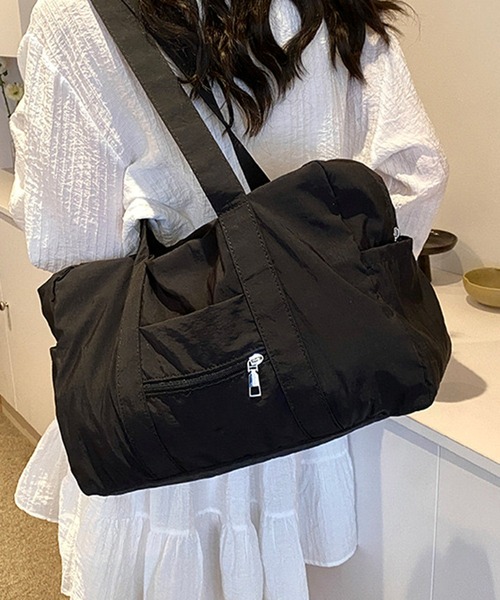 ナイロン　ボストンバック　ブラック　簡易発送 PRADA(プラダ) / ボストンバッグ/ナイロン/BLK// | 中古品の販売
