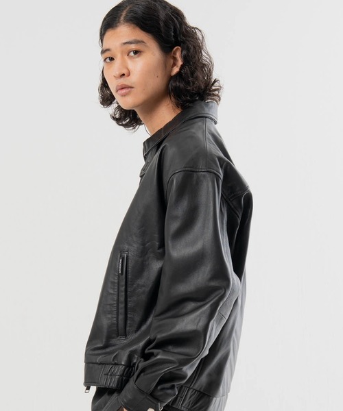 SKOOKUM（スクーカム） 革ジャン ライダース SKOOKUM.JE LAMB LEATHER