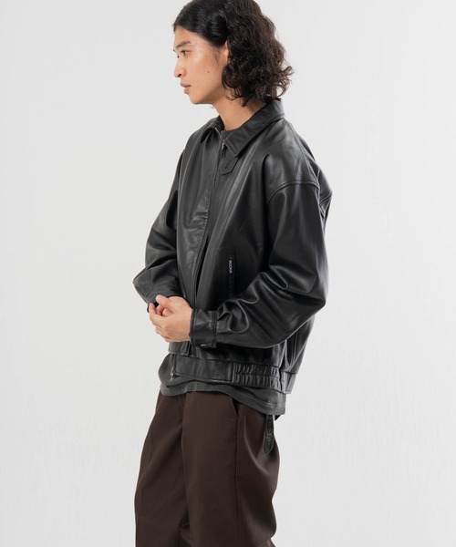 SKOOKUM（スクーカム） 革ジャン ライダース SKOOKUM.JE LAMB LEATHER