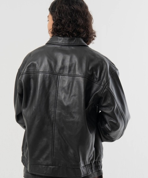SKOOKUM（スクーカム） 革ジャン ライダース SKOOKUM.JE LAMB LEATHER