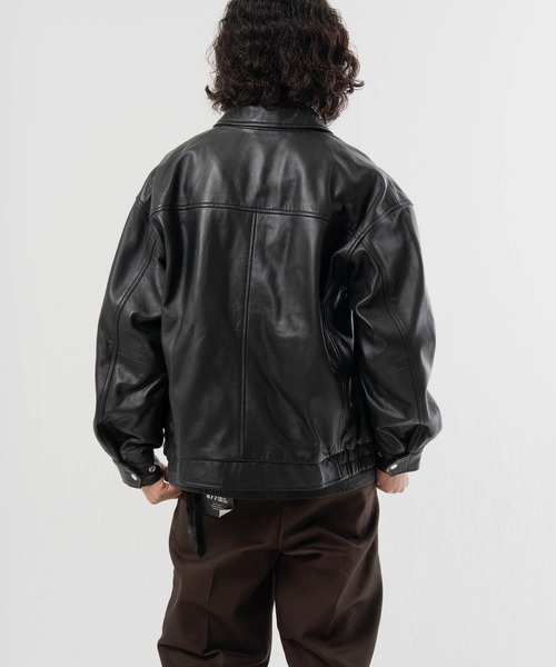 SKOOKUM（スクーカム） 革ジャン ライダース SKOOKUM.JE LAMB LEATHER