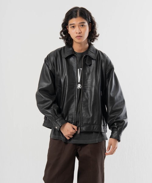 SKOOKUM（スクーカム） 革ジャン ライダース SKOOKUM.JE LAMB LEATHER