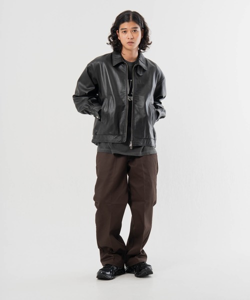 SKOOKUM（スクーカム） 革ジャン ライダース SKOOKUM.JE LAMB LEATHER