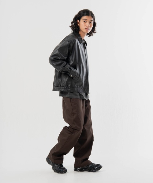 SKOOKUM（スクーカム） 革ジャン ライダース SKOOKUM.JE LAMB LEATHER