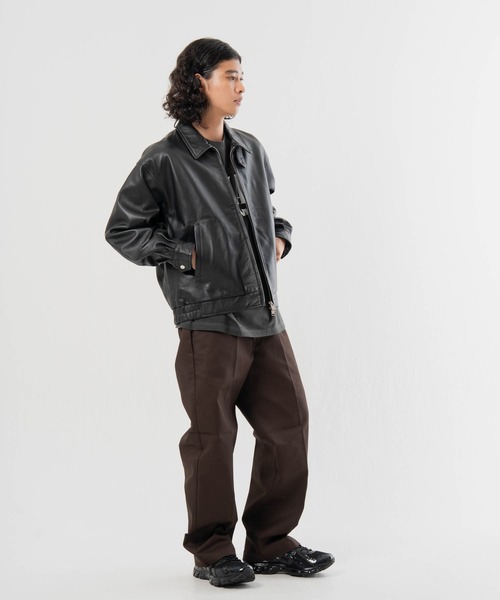 SKOOKUM（スクーカム） 革ジャン ライダース SKOOKUM.JE LAMB LEATHER