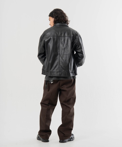 SKOOKUM（スクーカム） 革ジャン ライダース SKOOKUM.JE LAMB LEATHER