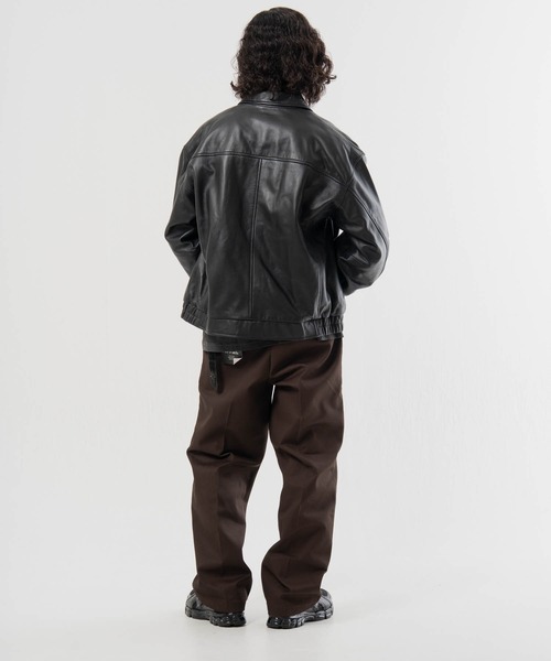 SKOOKUM（スクーカム） 革ジャン ライダース SKOOKUM.JE LAMB LEATHER