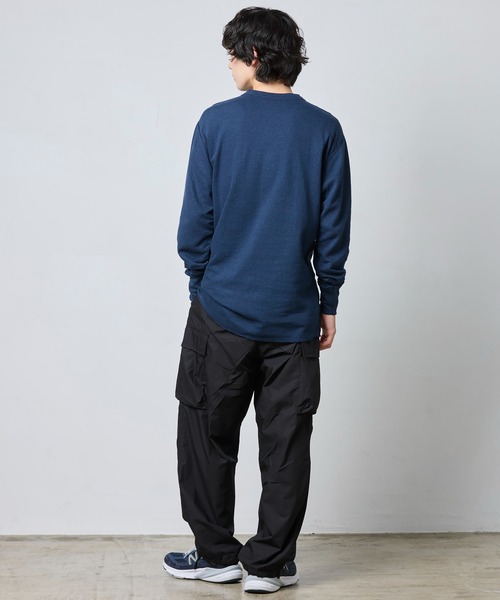 L.L.Bean（エルエルビーン） ヘンリーネック tシャツ ツー・レイヤー 