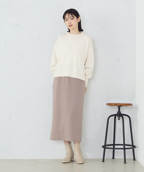 COMME CA ISM ニット セーター 「 ウォッシャブル 」日本の色