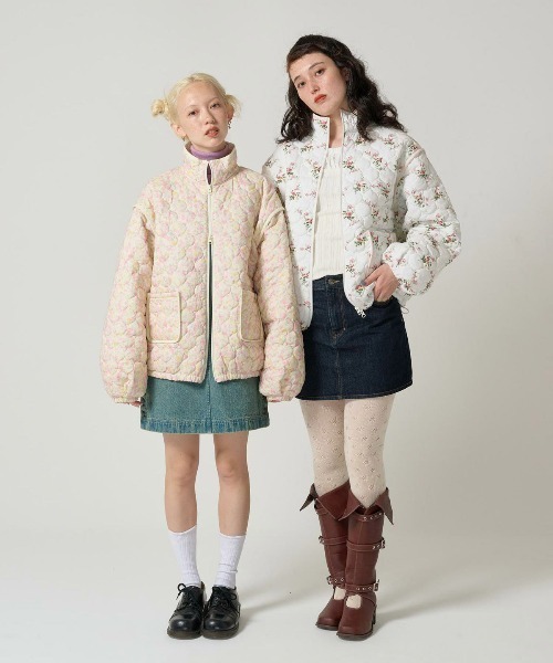 TINA：JOJUN（ティーナジョジュン） コート アウター 花柄