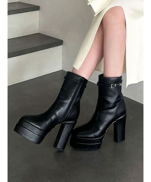 RESEXXY ブーツ プラットフォームブーツ レディース : ZOZOTOWN Yahoo