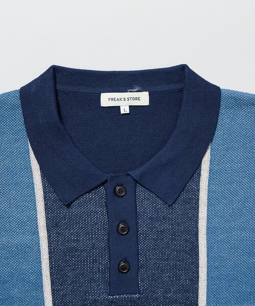 「FREAK'S STORE」 半袖ニット SMALL ブラウン メンズ