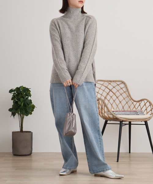ニット セーター Eglantine ヤク　タートルネックニット レディース EGLANTINE ニット セーター Eglantine ヤク タートルネック