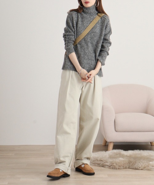 ニット セーター Eglantine ヤク　タートルネックニット レディース EGLANTINE ニット セーター Eglantine ヤク タートルネック