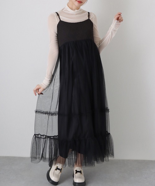 Lace Ladies（レースレディース） ワンピース ハイウエスト ティアード