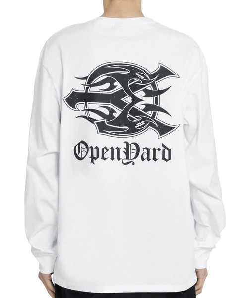 OY（オーワイ） tシャツ TRIBAL LOGO L/S TEE/トライバルロゴ長袖 