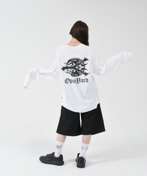 OY tシャツ 「OY/オーワイ」 TRIBAL LOGO L/S TEE/トライバル