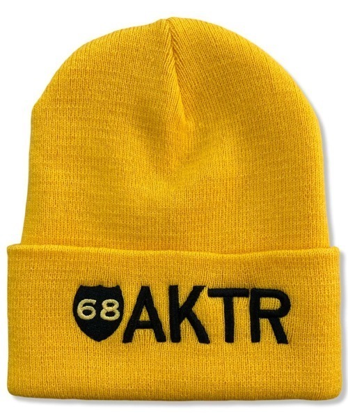 ニット帽 ニットキャップ AKTR 68xAKTR LOGO KNIT CAP（アクター