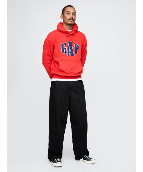 GAP パーカー ヴィンテージソフト オーバーサイズ GAPロゴ